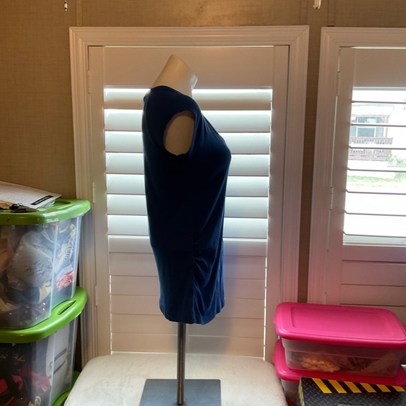 Motherhood Deep Blue Short Sleeve Top - Picture 3 of 10